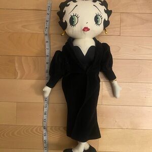 Betty Boop Elegant Black and White Doll